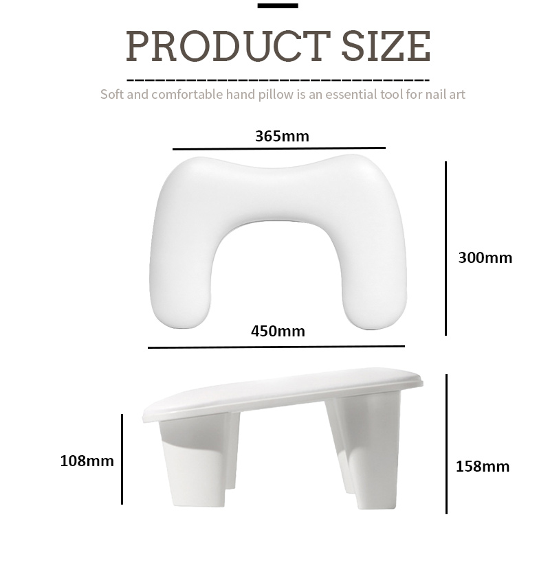 Easy-to-Clean Manicure Hand Rest