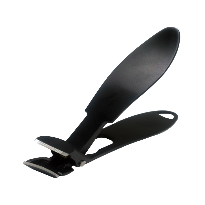 Široko odprta pilica za nohte proti škropljenju